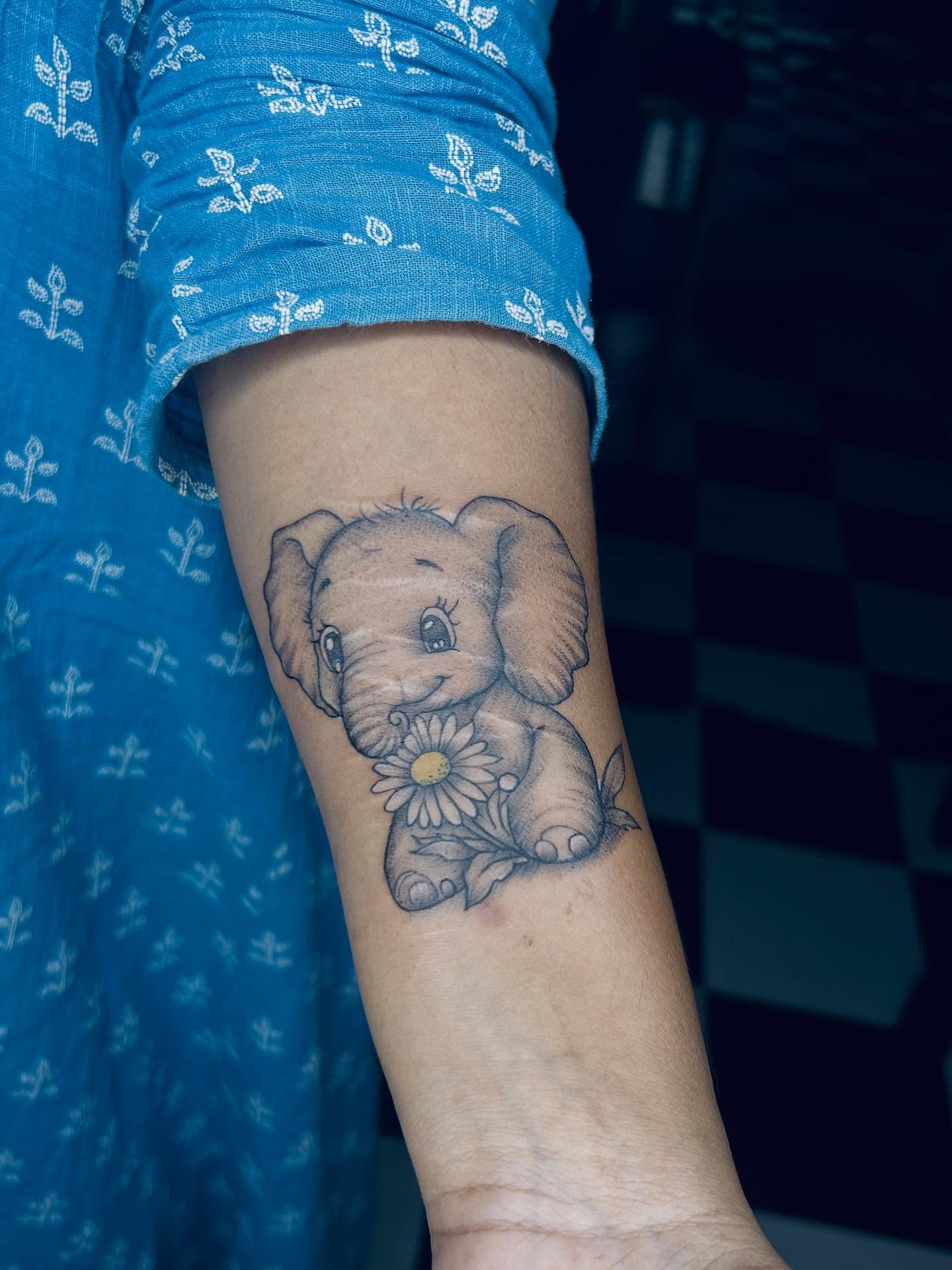 Custom tattoo work, portfolio piece 14 — Rathnam Tattoos Studio, Vijayawada