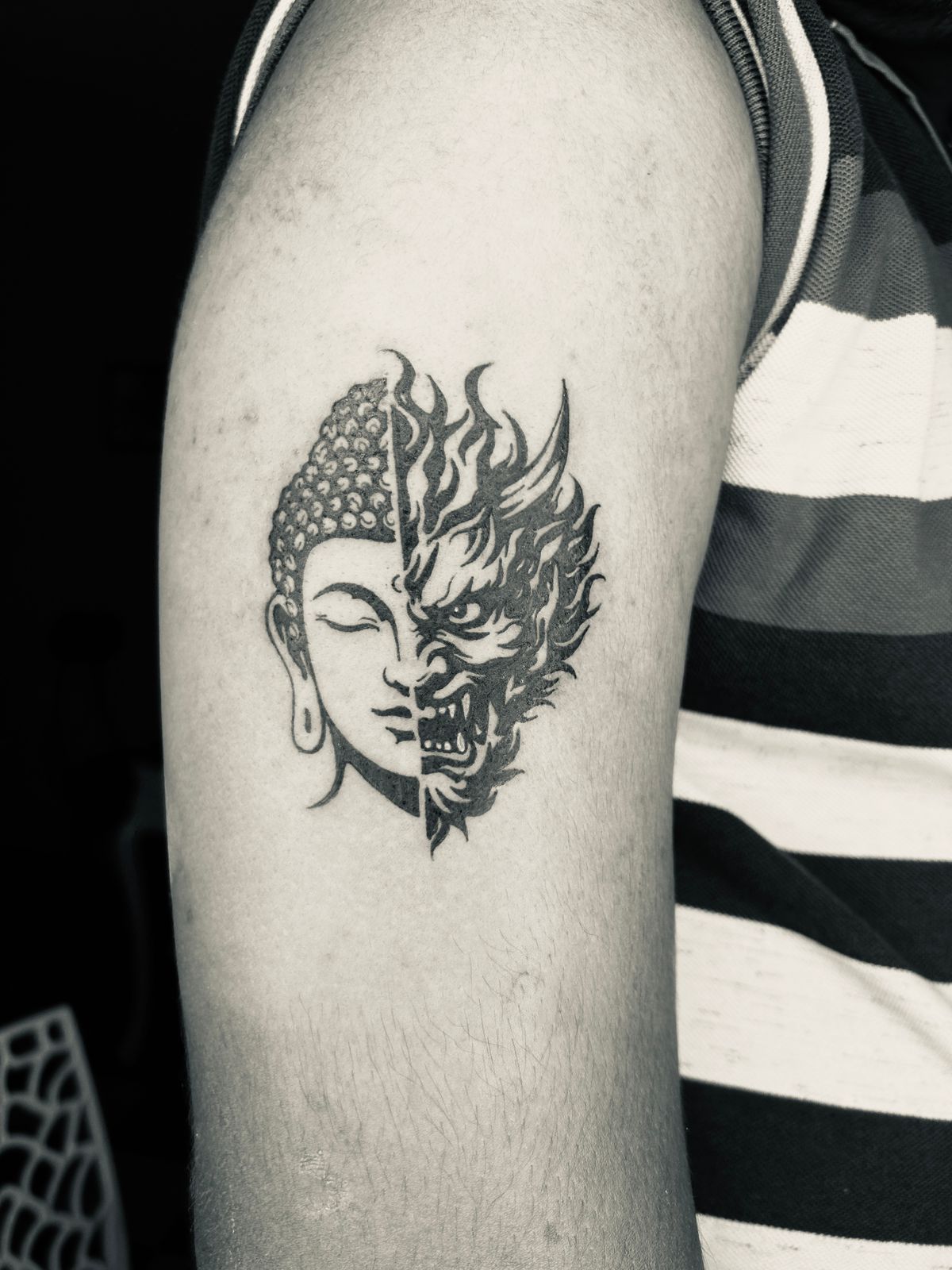 Custom tattoo work, portfolio piece 16 — Rathnam Tattoos Studio, Vijayawada