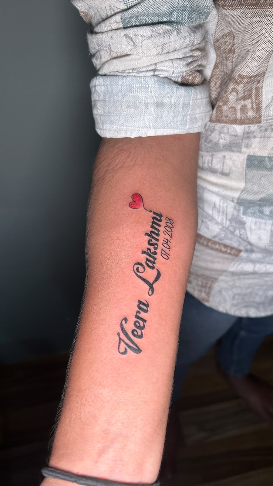 Custom tattoo work, portfolio piece 24 — Rathnam Tattoos Studio, Vijayawada
