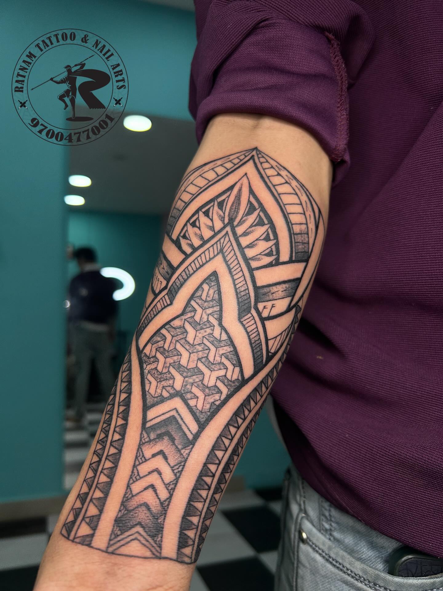Custom tattoo work, portfolio piece 3 — Rathnam Tattoos Studio, Vijayawada