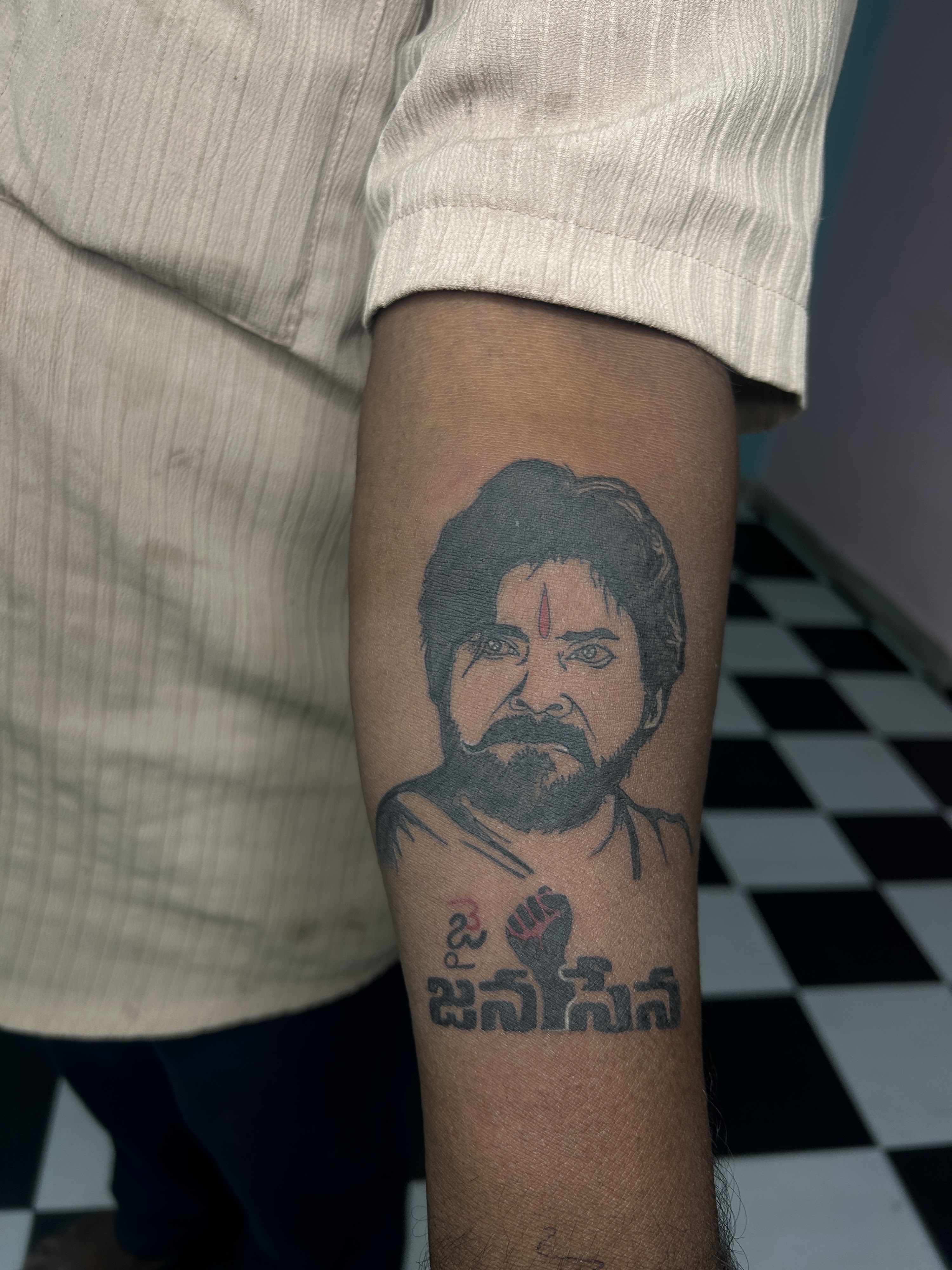 Custom tattoo work, portfolio piece 8 — Rathnam Tattoos Studio, Vijayawada