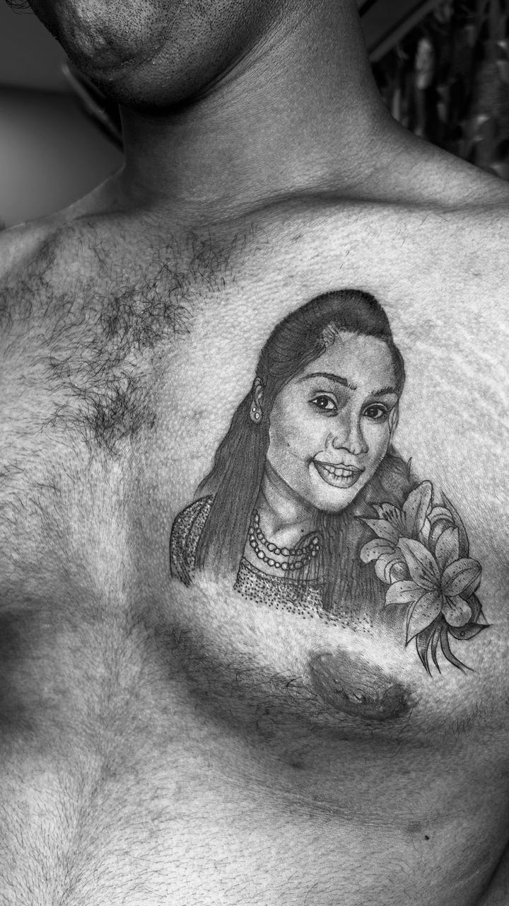 Custom tattoo work, portfolio piece 9 — Rathnam Tattoos Studio, Vijayawada