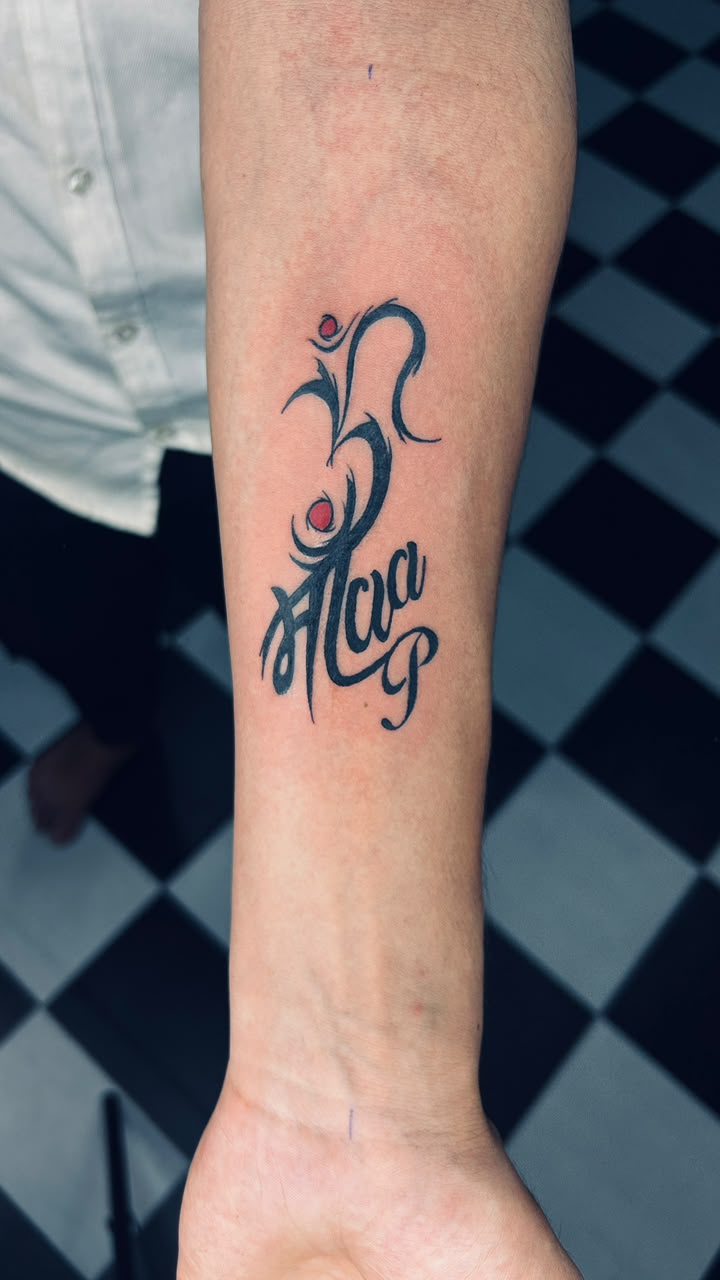 Custom tattoo work, portfolio piece 38 — Rathnam Tattoos Studio, Vijayawada