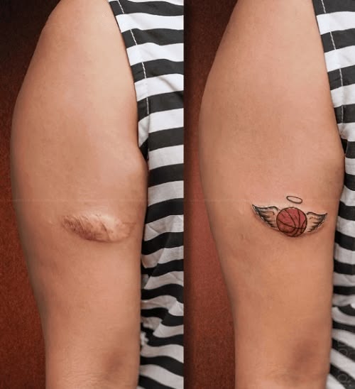 SCAR COVER-UP example 3